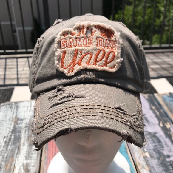 Accessories - Only 1 Left! 🧢It’s Game Day Y’all Distressed Cap